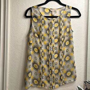 Banana Republic sleeveless dress shirt size XS